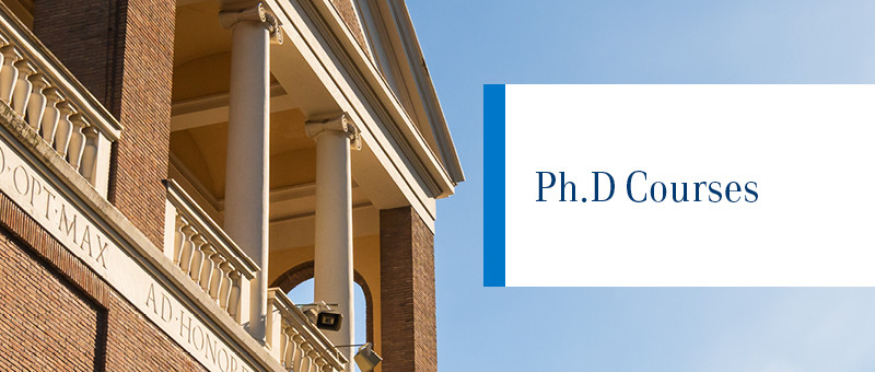 Ph.D Courses