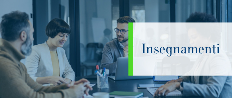 Insegnamenti