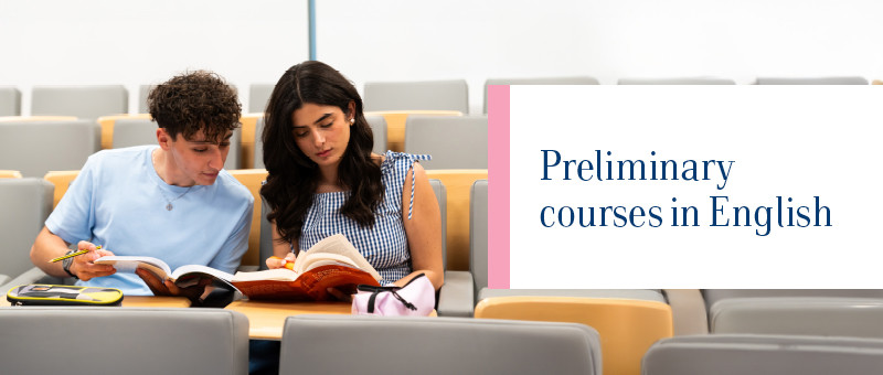 Preliminary courses in English